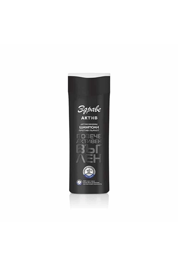 Anti-Dandruff Shampoo with Active Charcoal Detoxifying 200 ml