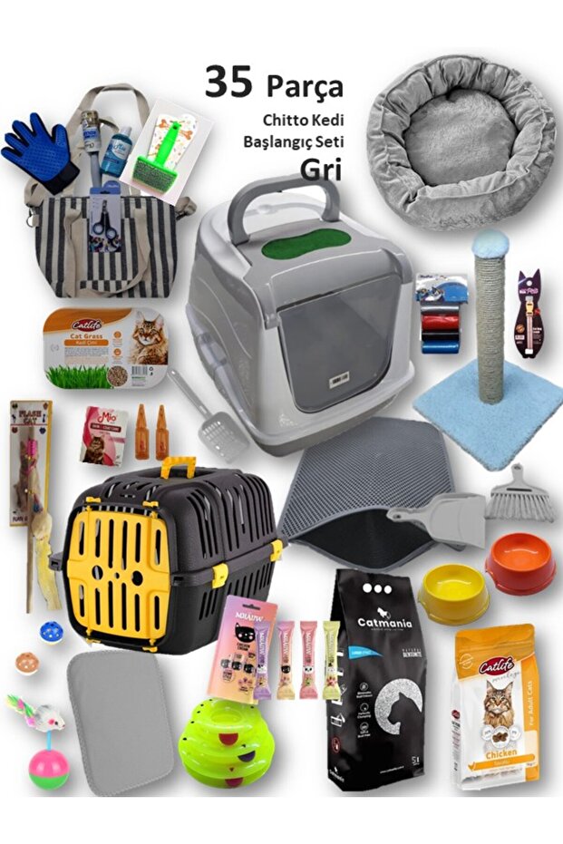 Chitto 35 Parça Kedi Başlangıç Seti - 1