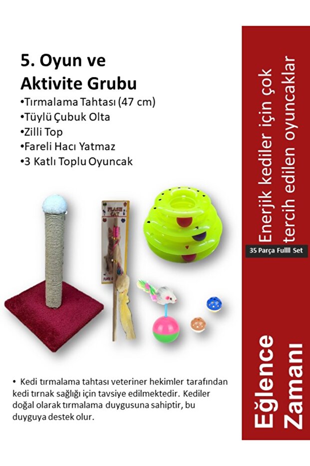 Chitto 35 Parça Kedi Başlangıç Seti - 7