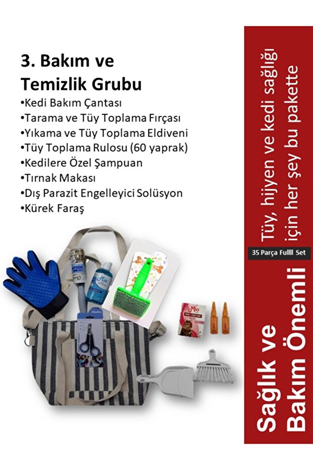 Chitto 35 Parça Kedi Başlangıç Seti - 5