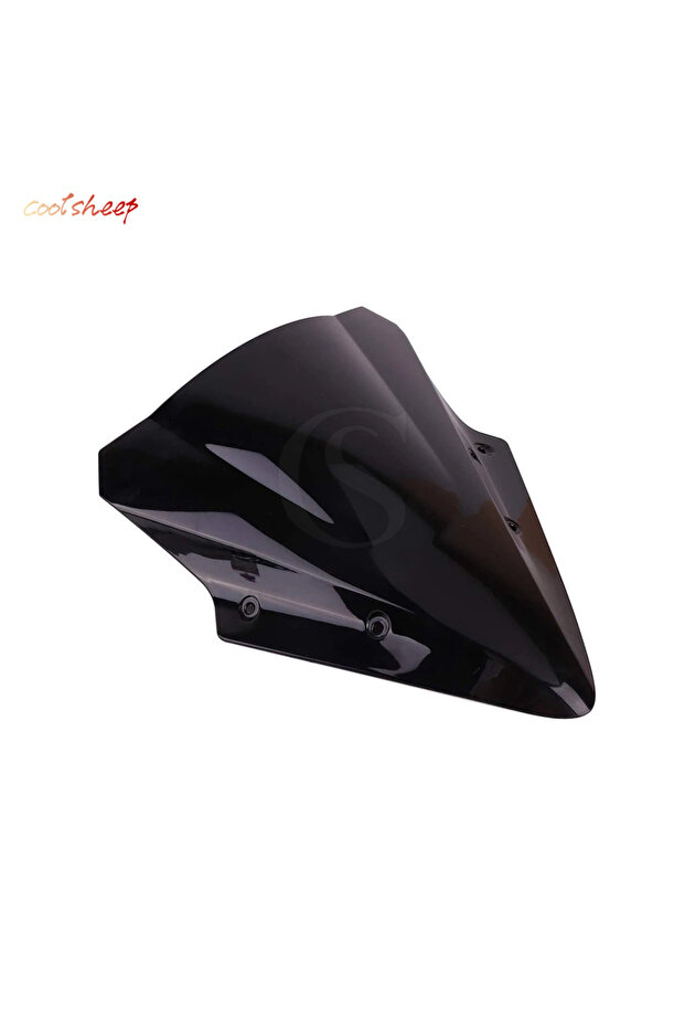 Black Windshield Windscreen For Kawasaki Ninja 650 ER6F EX650 2017 2018 2019 Motorcycle Accessories