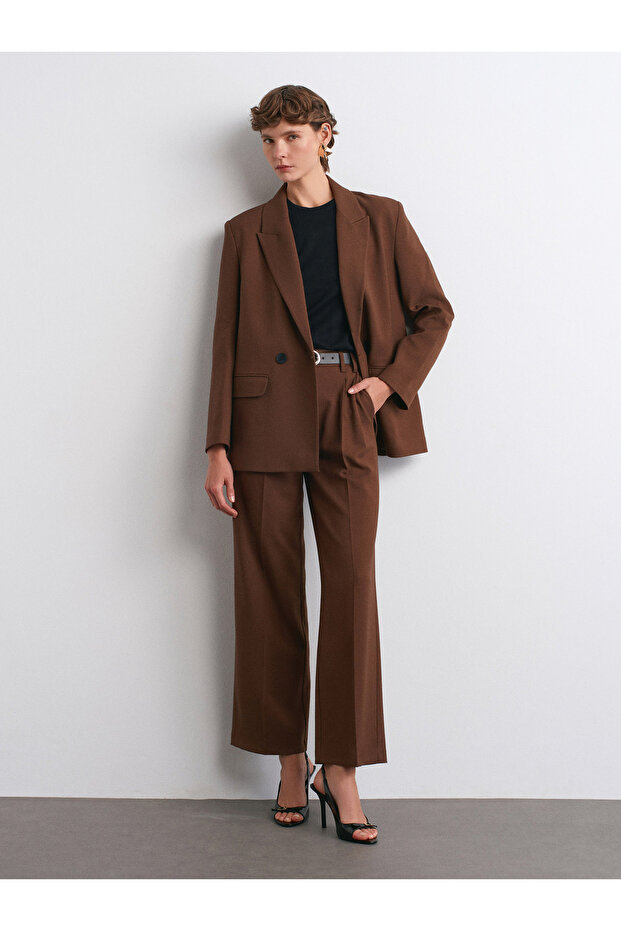 60767 Blazer Jacket-Brown - 5