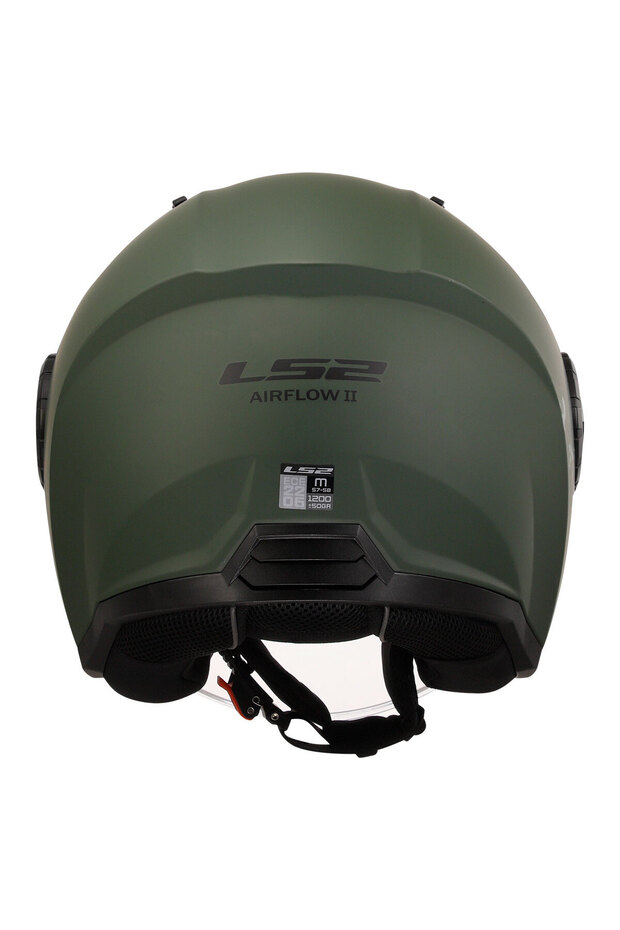 AIRFLOW 2 YARIM KASK MAT YEŞİL - 5