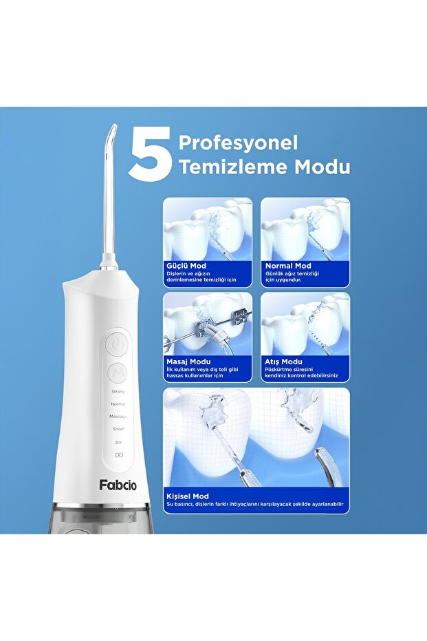 MySmile 7 in 1 Smart Taşınabilir Ağız Duşu - 6