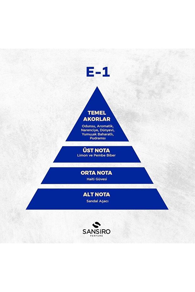 E-1 Erkek Parfüm 50ml Edp - 5