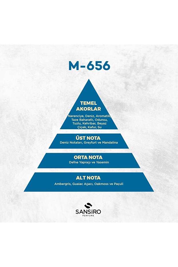 M-656 Erkek Parfüm 50ml Edp - 4