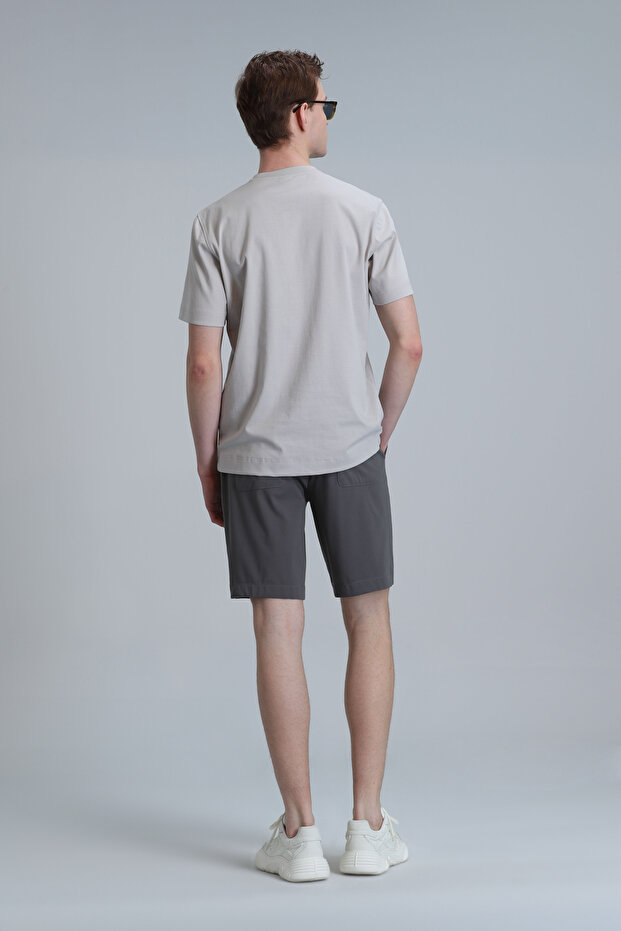 Chrıs Spor Erkek Chino Şort Slim Fit Nefti Yeşil - 6