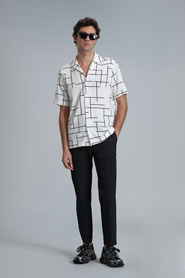 Taner Erkek Basic Gömlek Regular Fit Ekru - 2