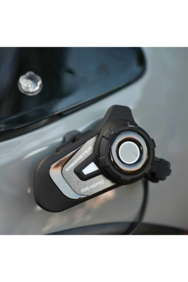 Kn6100 pro Bluetooth Siyah Interkom Seti - 5