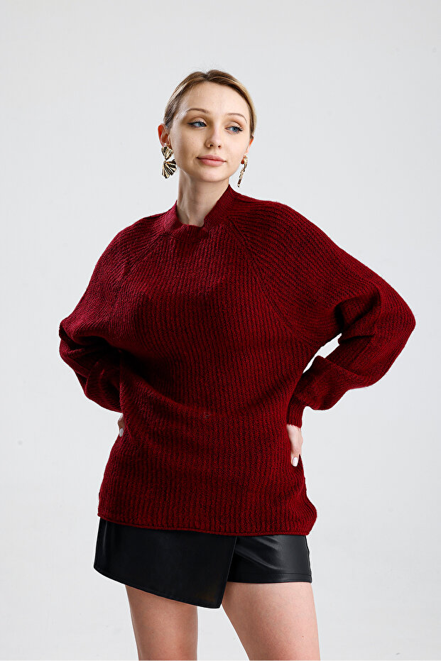 Düz Reglan Kol Kazak - 1