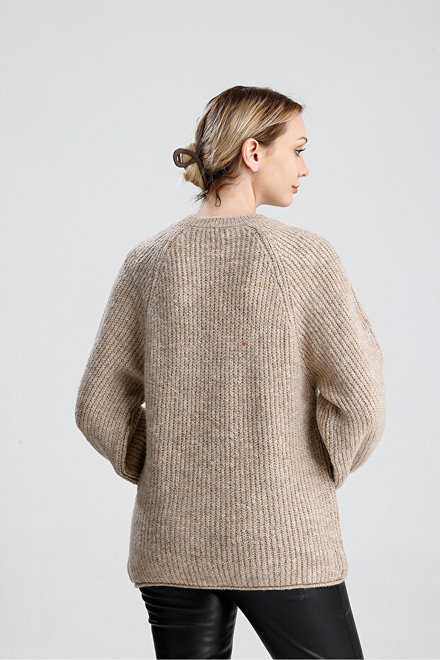 Düz Reglan Kol Kazak - 3