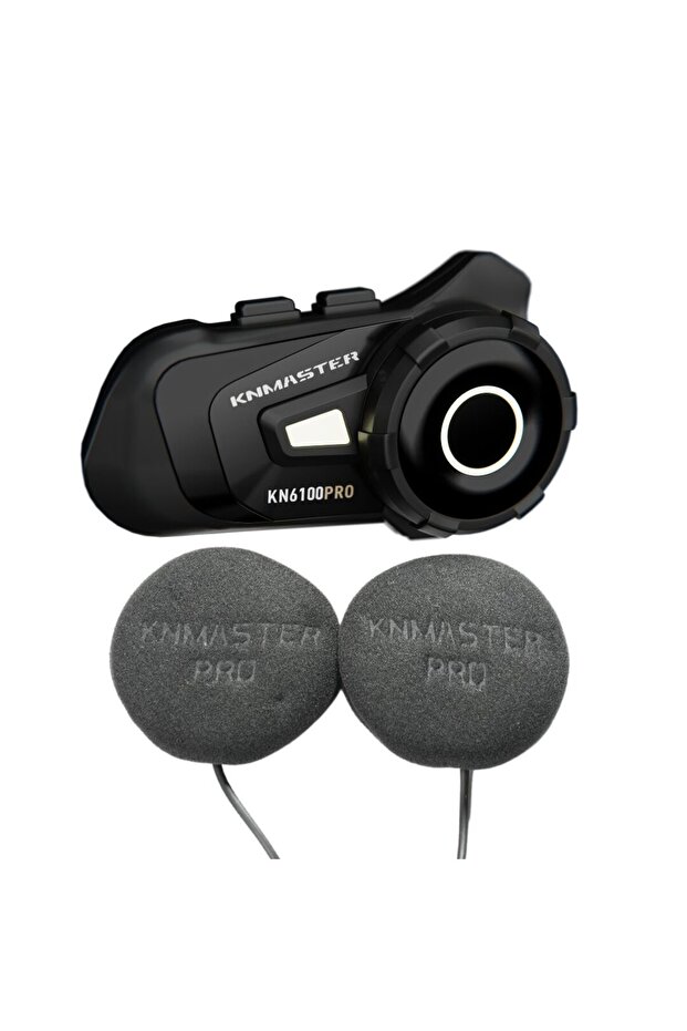 Kn6100 pro Bluetooth Siyah Interkom Seti - 2