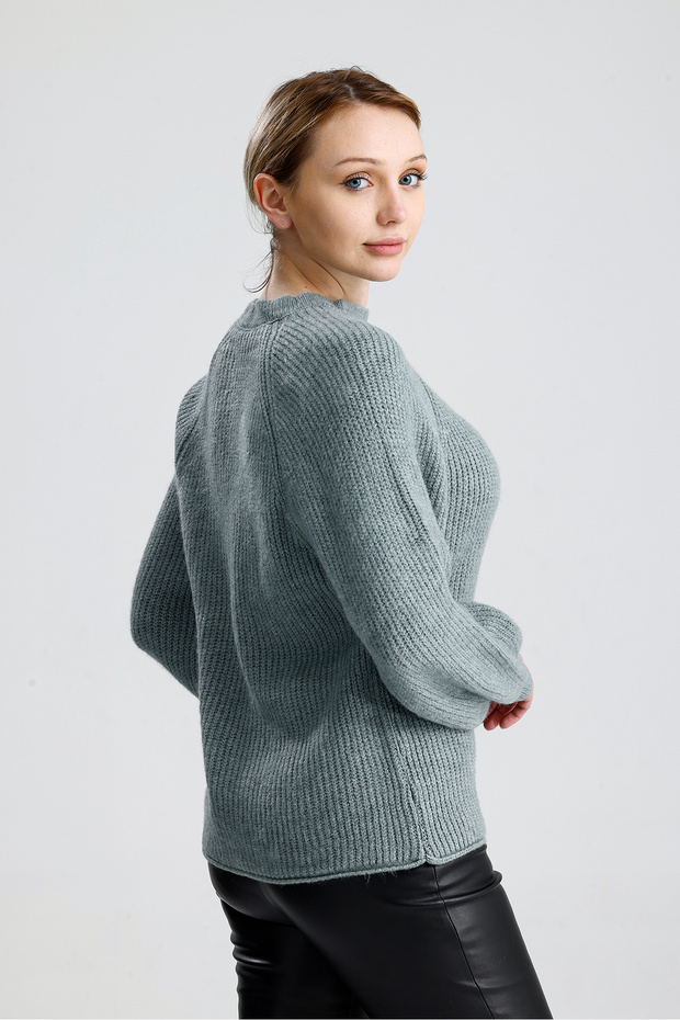 Düz Reglan Kol Kazak - 7