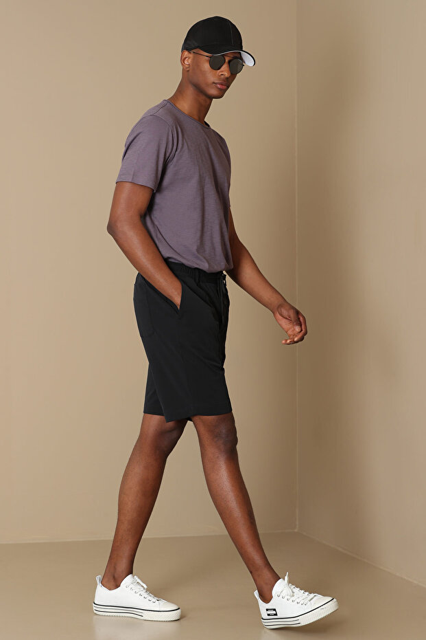 Junya Erkek Basic Tişört Mürdüm - 4