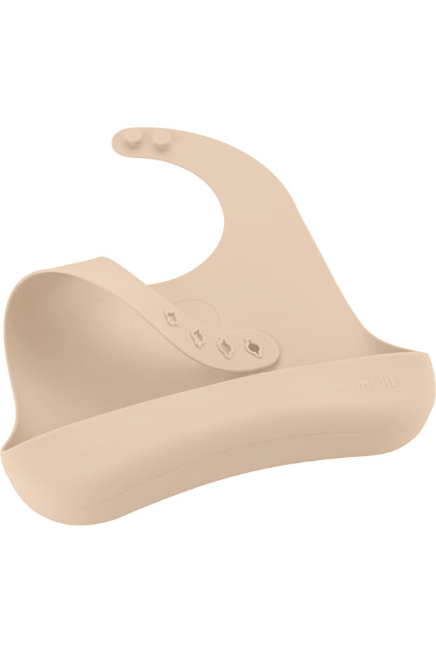 Silikon Mama Önlüğü Latte Bej - 5