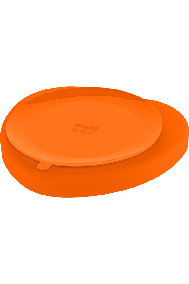 Vakumlu Silikon Mama Tabağı Sunset Turuncu - 4