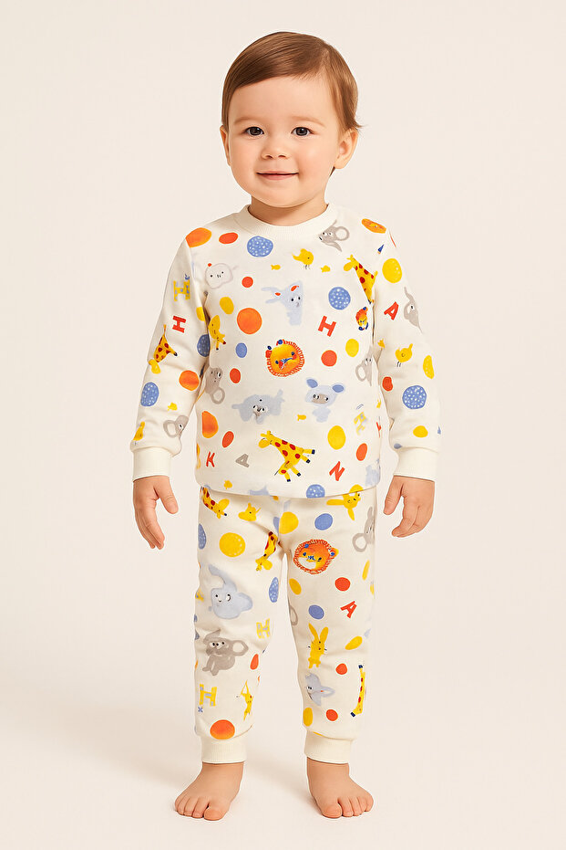 Pajamas with Cute Koala Print Uni 12 Months 2 Years 3 Years
