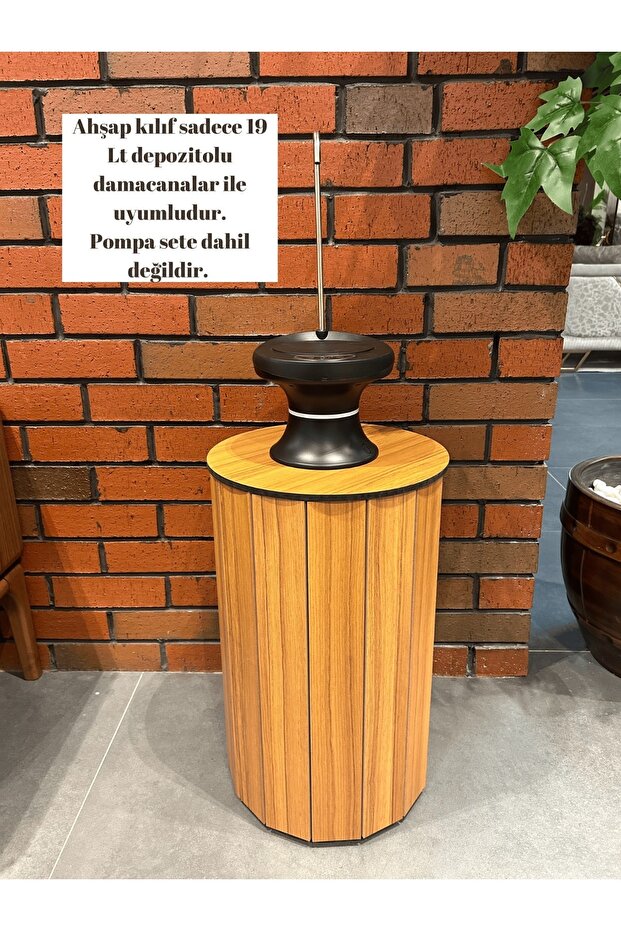 Wooden Bottle Cover | Compatible with 19 Lt Deposit | Modern Stylish Design | Pump Except