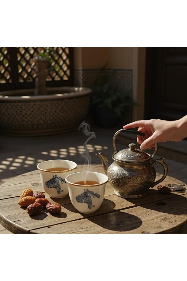 مجموعة من 12 كوب كاوا