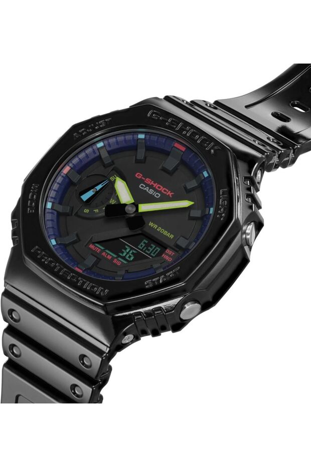 G-SHOCK GA-2100RGB-1ADR Erkek Kol Saati - 3