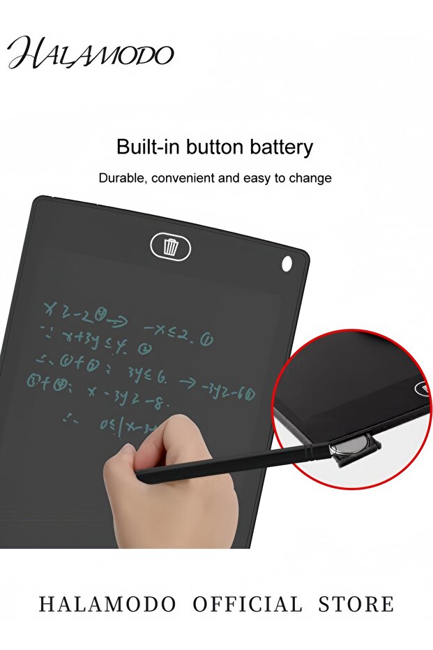 السبورة الإلكترونية LCD باللون الأسود - 4