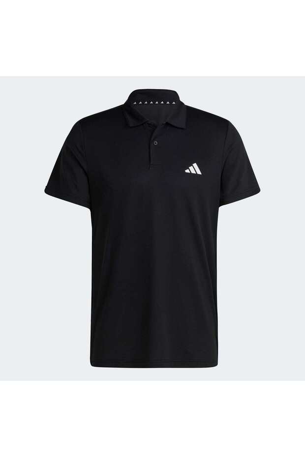 Essentials Erkek Siyah Polo Tişört (IB8103) - 4
