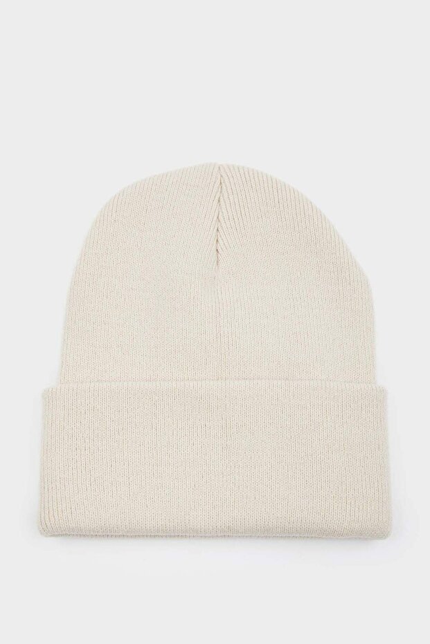 Kadın Triko Basic Düz Kışlık Bere R7545AZ24WN - 3