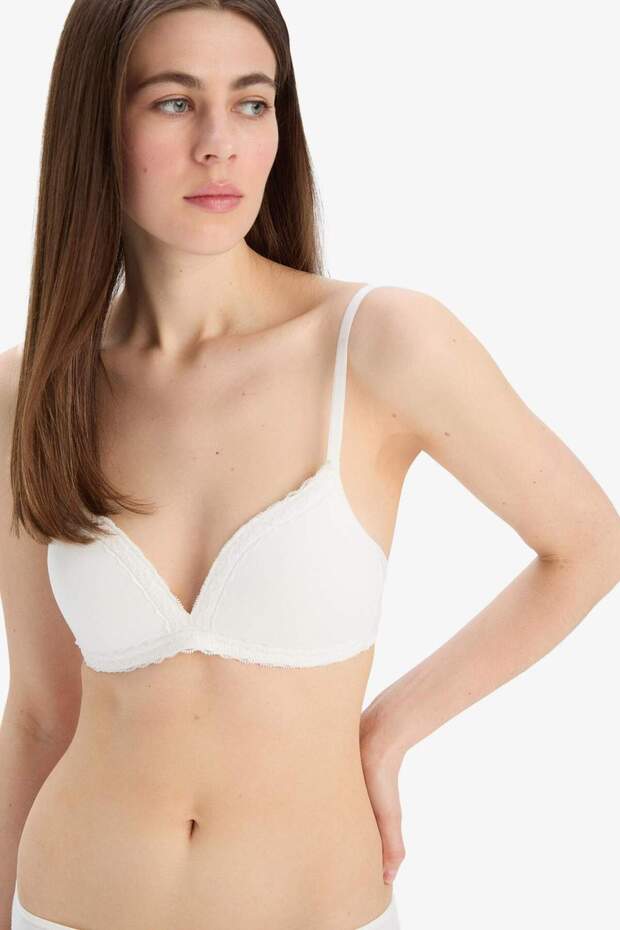 Padded Lace Detailed Bra D4972Ax24Au