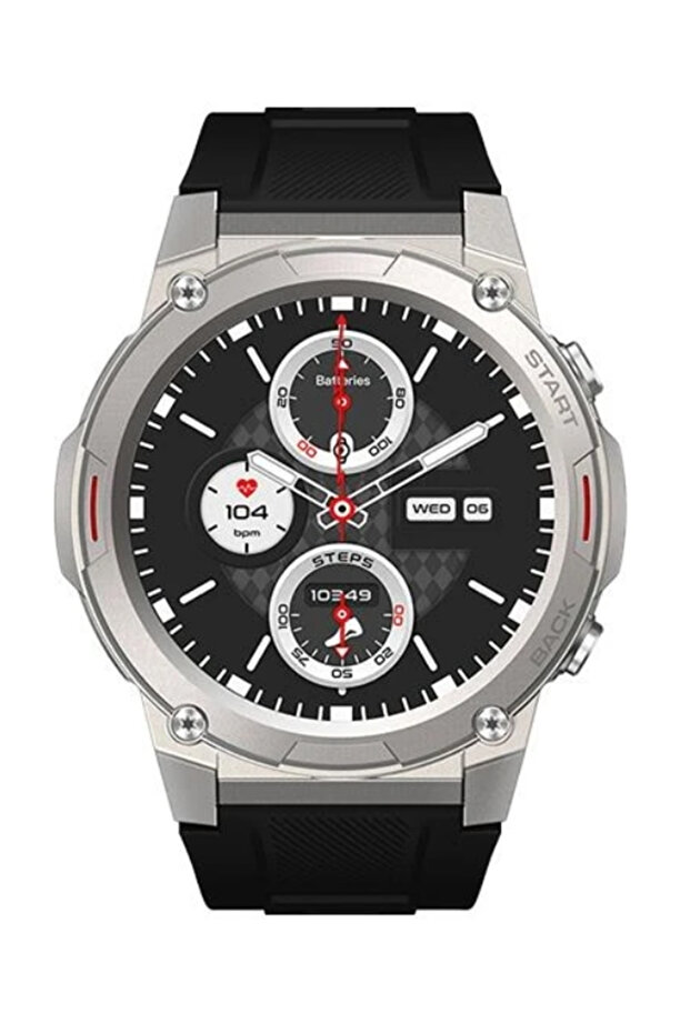 Vibe 7 Pro Silver Akıllı Saat - Profesyonel Ve Sağlam, Dayanıklı Gövde, Uzun Pil Ömrü - 1
