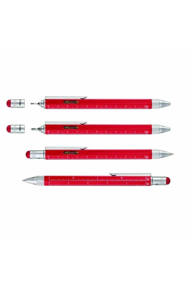 قلم حبر جاف باللون الأحمر - 2