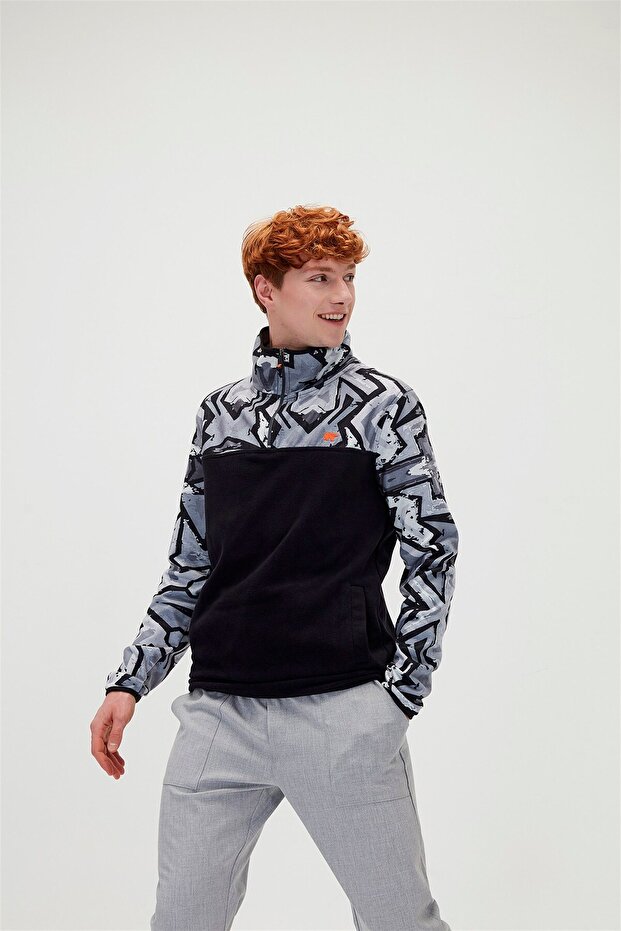 MIRAGE HALF ZIP POLAR NIGHT - 1