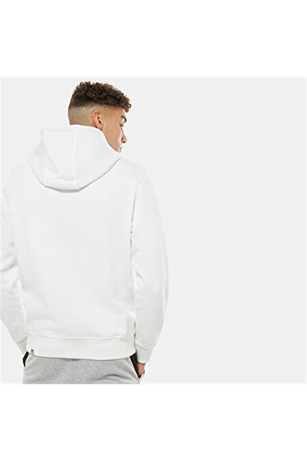 M DREW PEAK PULLOVER HOODIE - EU WHITE - 3