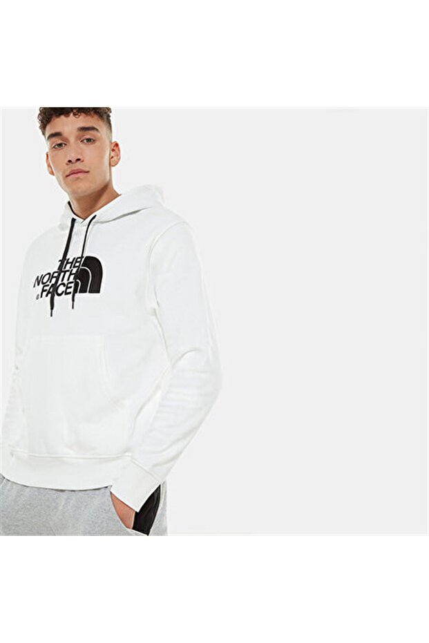 M DREW PEAK PULLOVER HOODIE - EU WHITE - 1
