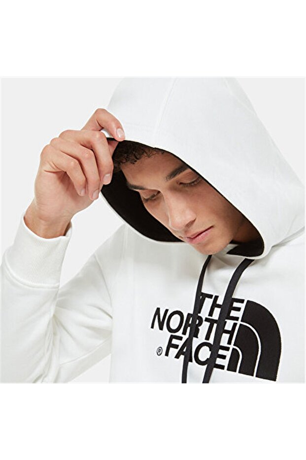 M DREW PEAK PULLOVER HOODIE - EU WHITE - 2