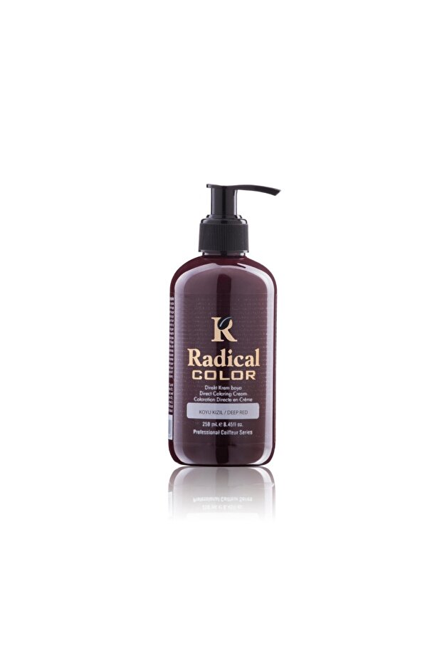 Color Water Based Hair Dye 250 ml Deep Red Dark Red