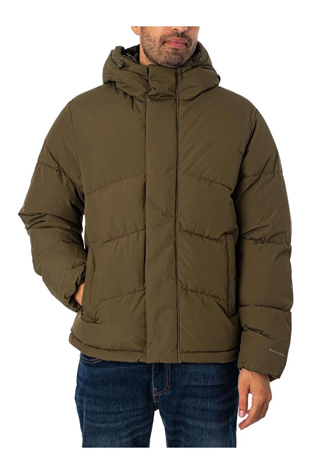 JJWORLD PUFFER JACKET Olive - 1