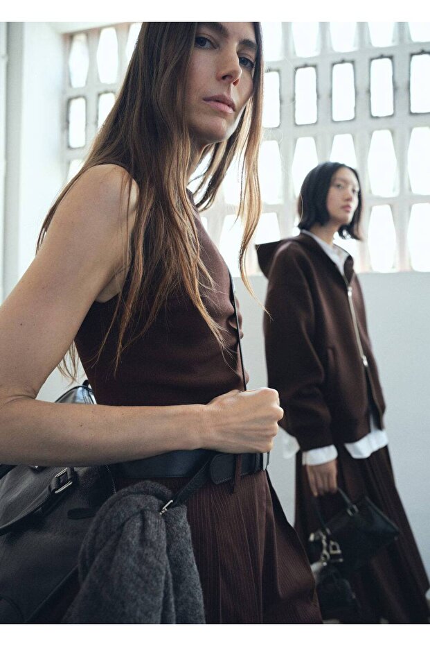 İnce çizgili tulum - 8