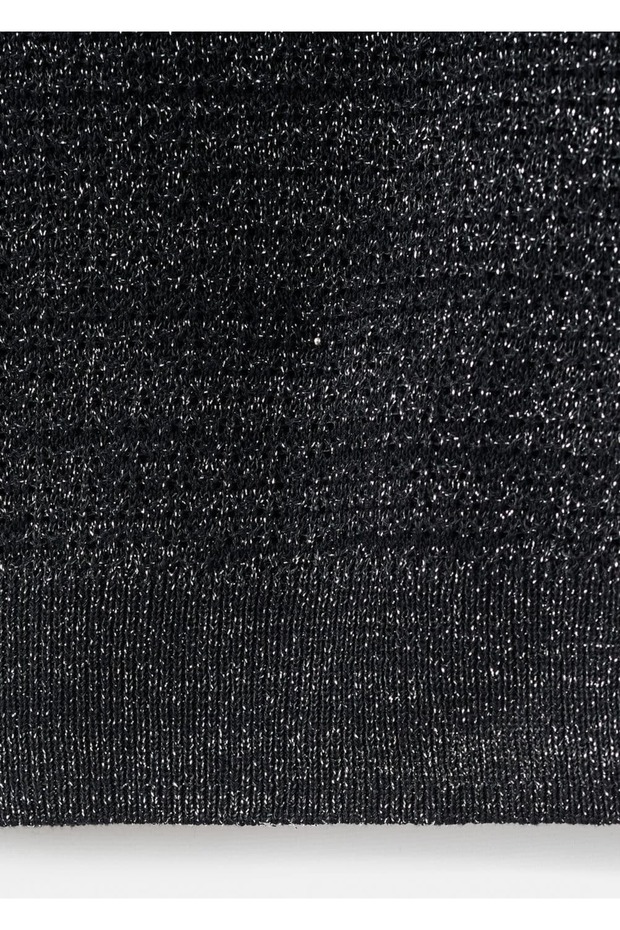 Kısa kollu simli kazak - 6