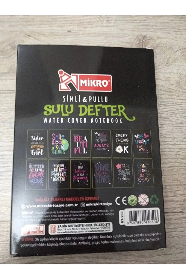 Simli & Pullu Sulu Defter - 1