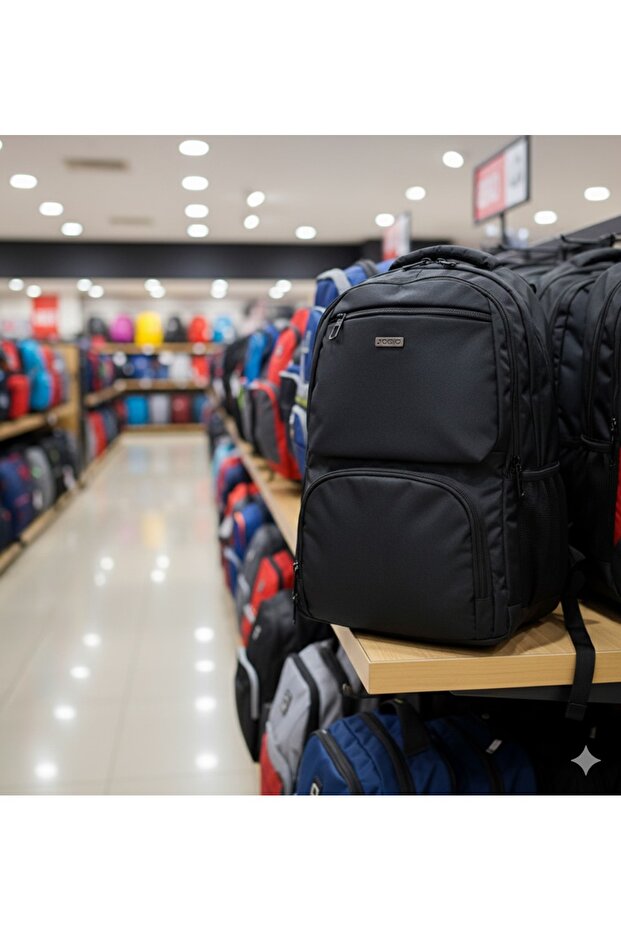 17" Inch Notebook Backpack Travel Bag with Compartment