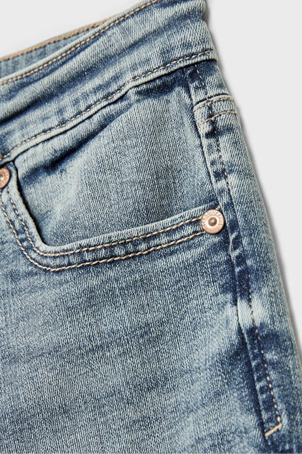 İspanyol paça slim fit jean - 7