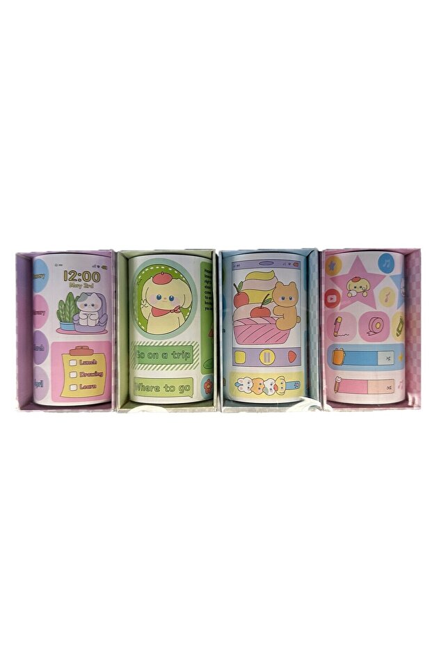 Happy Time Rulo Sticker - 3