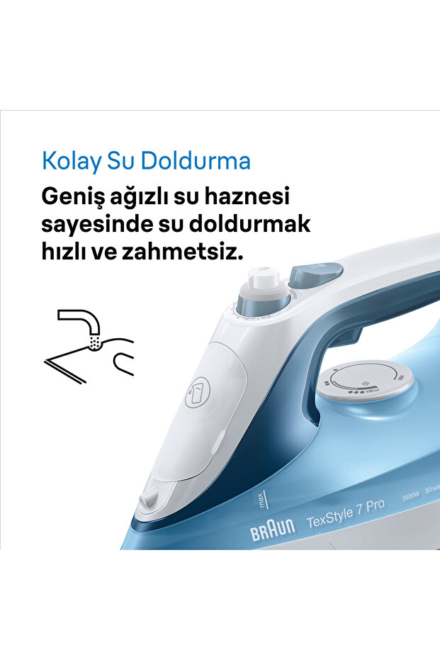 Texstyle7 Buharlı Ütü Sı7062bl - 6