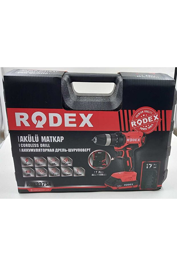 RDX3375A Akülü Matkap - 7