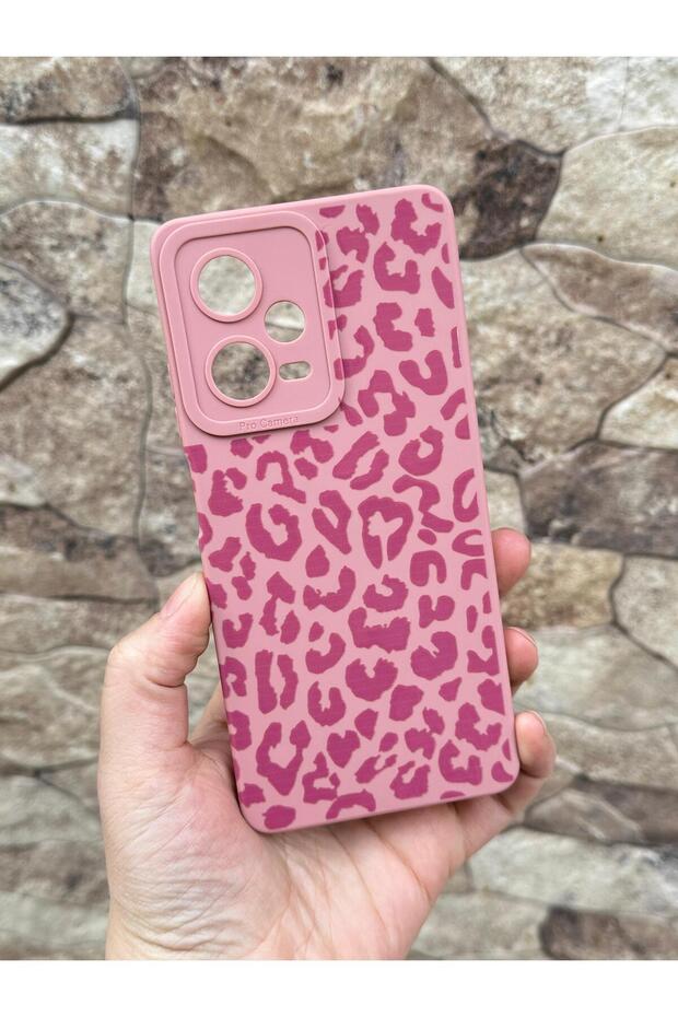 Xiaomi Redmi Note 12 Pro 5g - Leopard Pattern Launch Camera Protected Soft Silicone Leo Case 277