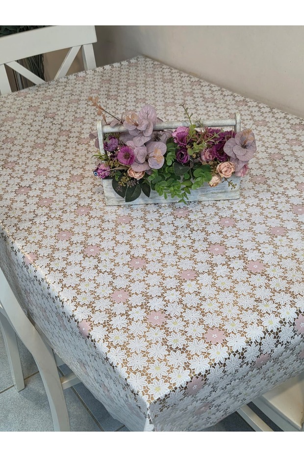 Ithal Pvc Muşamba - Desenli Silinebilir Masa Örtüsü - 2