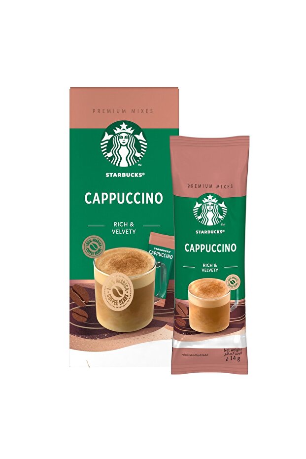 Cappuccino Rich & Velvety Premium Instant Coffee Mix Quality Arabica Coffee Beans