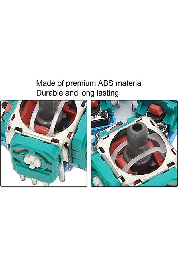5 قطع من عصا التحكم البديلة لعصا التحكم ثلاثية الأبعاد ووحدة التحكم التناظرية لوحدة التحكم في الألعاب - 3