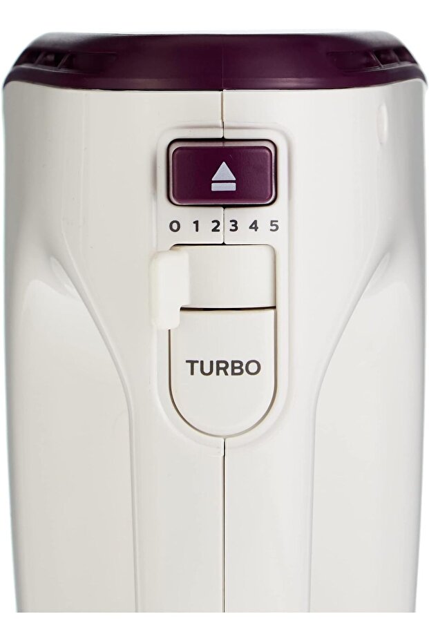 5 Speeds Daily Hand Mixer With Wire Beaters And Dough Hooks | Model No Hr3740/11 - 3