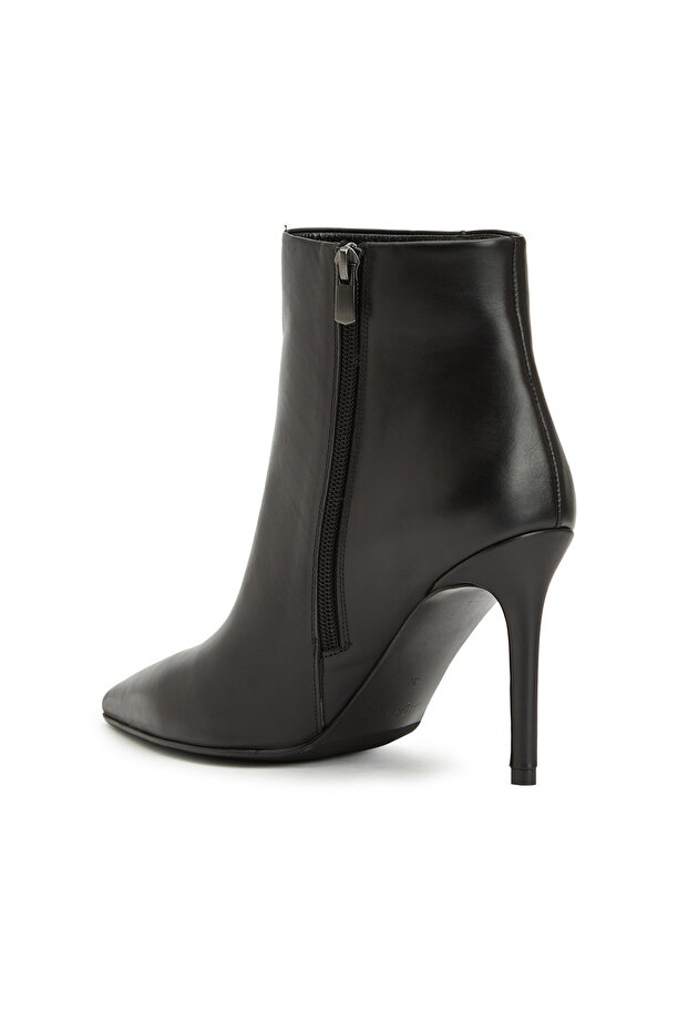 Siyah Kadın Deri Bot - 3